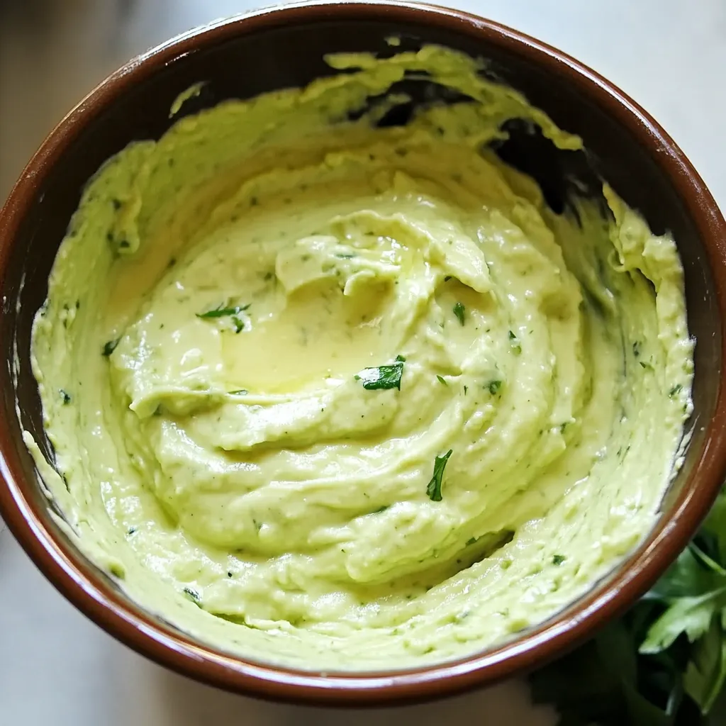 Un bol de crème fraîche.