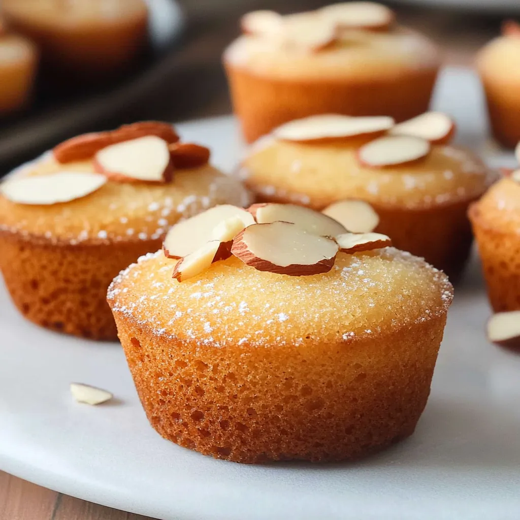 Une assiette de petits gâteaux aux amandes sur le dessus.