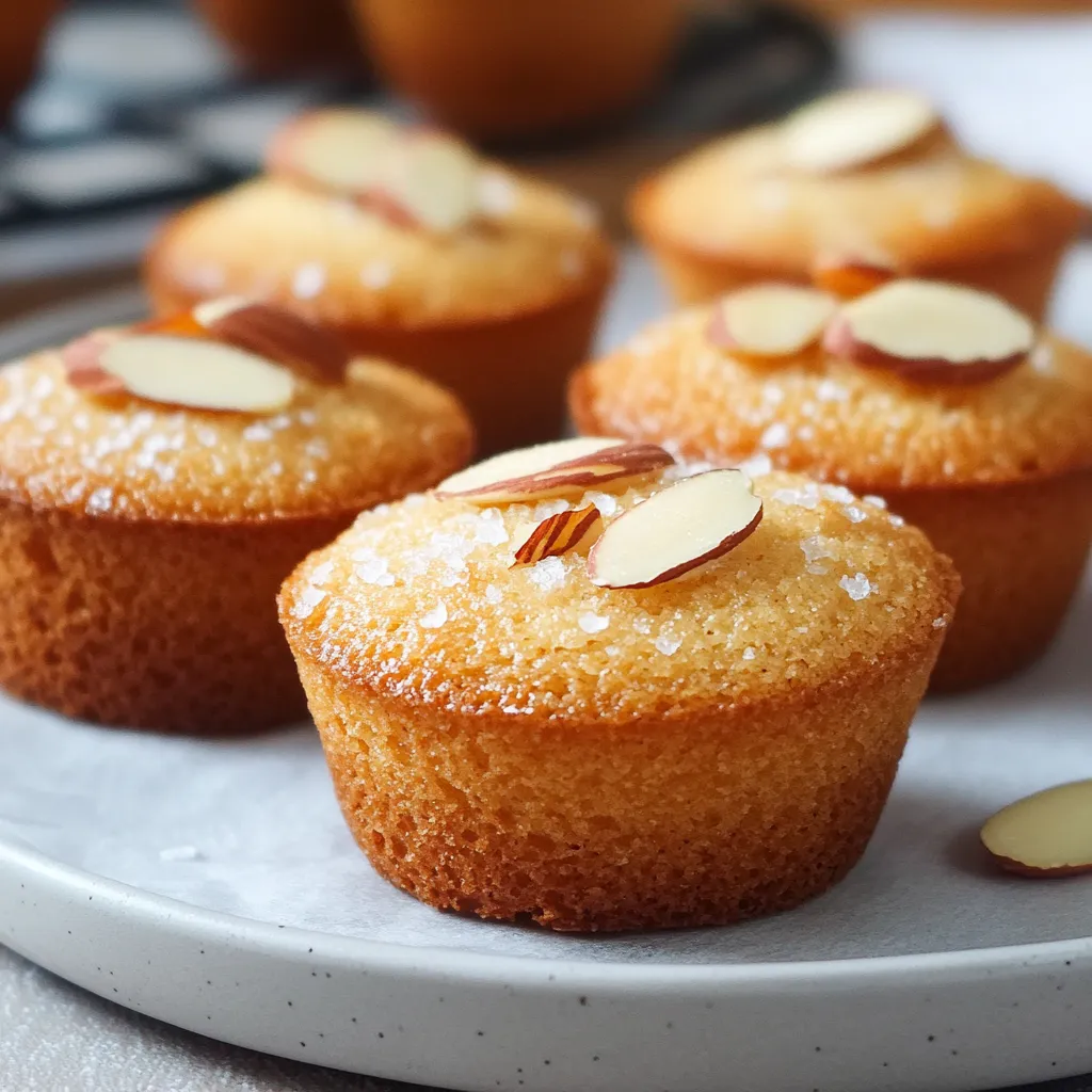 Une assiette de petits gâteaux aux amandes sur le dessus.