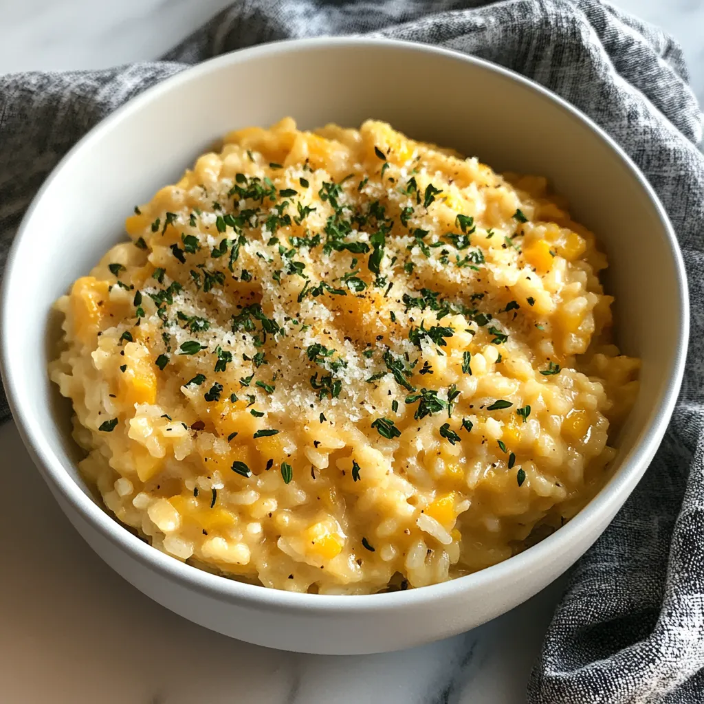 Un bol de risotto avec fromage et maïs.