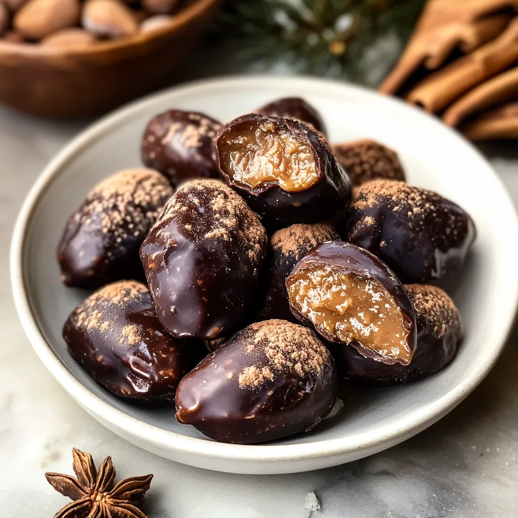Un bol de raisins enrobés de chocolat.