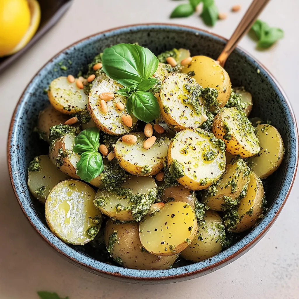 Un bol de salade avec une cuillère dedans.