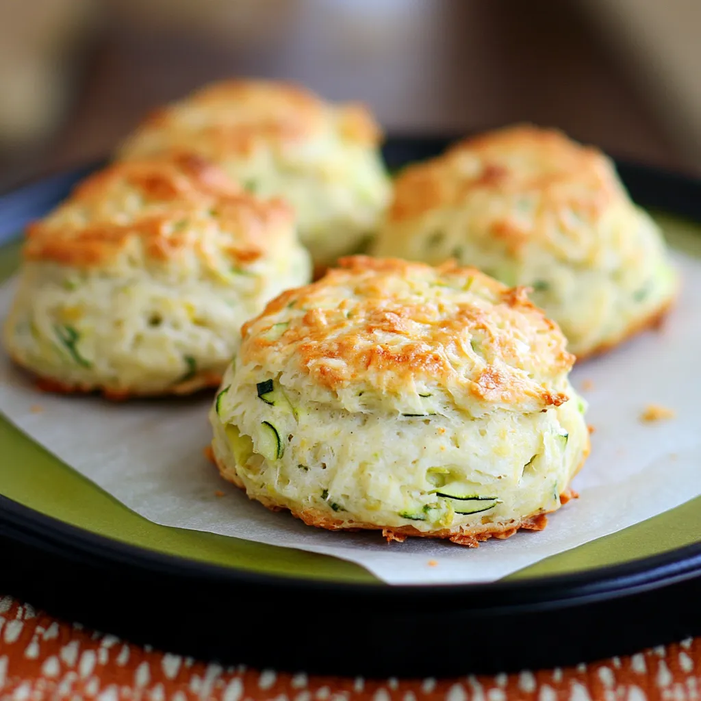 Trois biscuits dans une assiette.