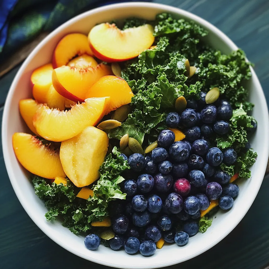 Un bol de fruits et légumes.