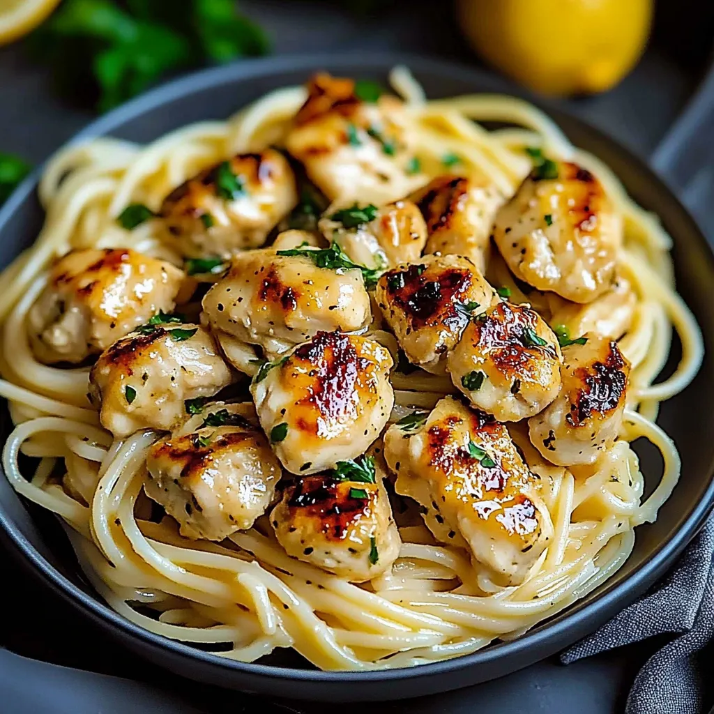 Poulet Crémeux Beurre Ail