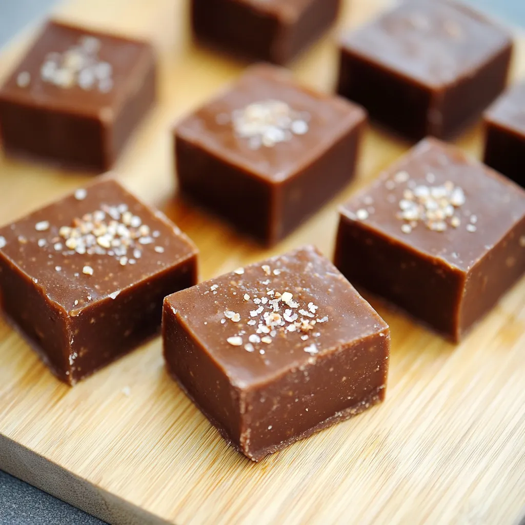 Planche en bois avec un carré de gâteau au chocolat.