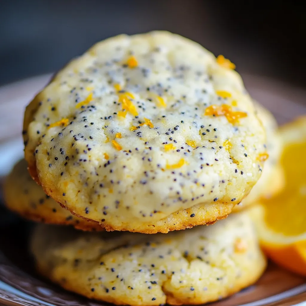 Une assiette de biscuits parsemés de zeste d’orange.