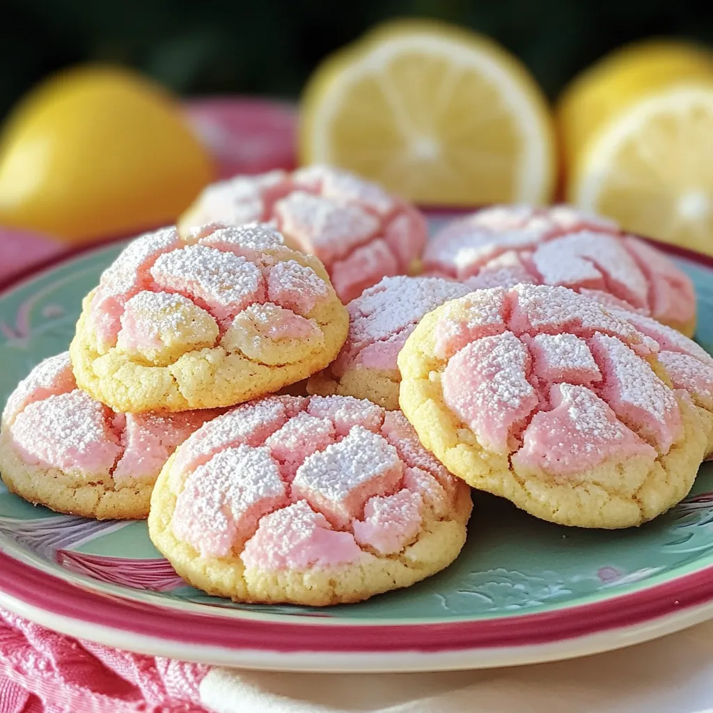 Assiette de biscuits décorés de quartiers de citron