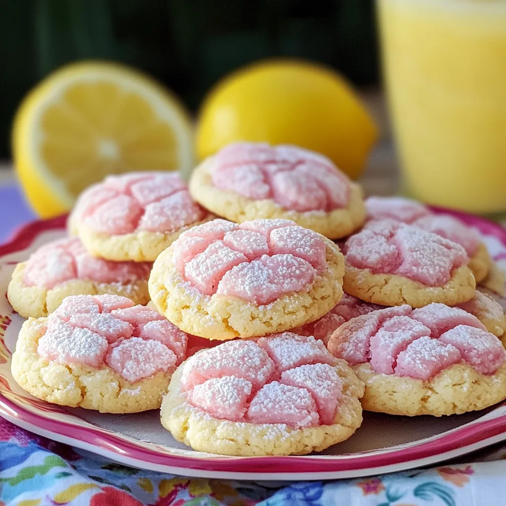 Des biscuits sur une assiette avec une tranche de citron dessus.