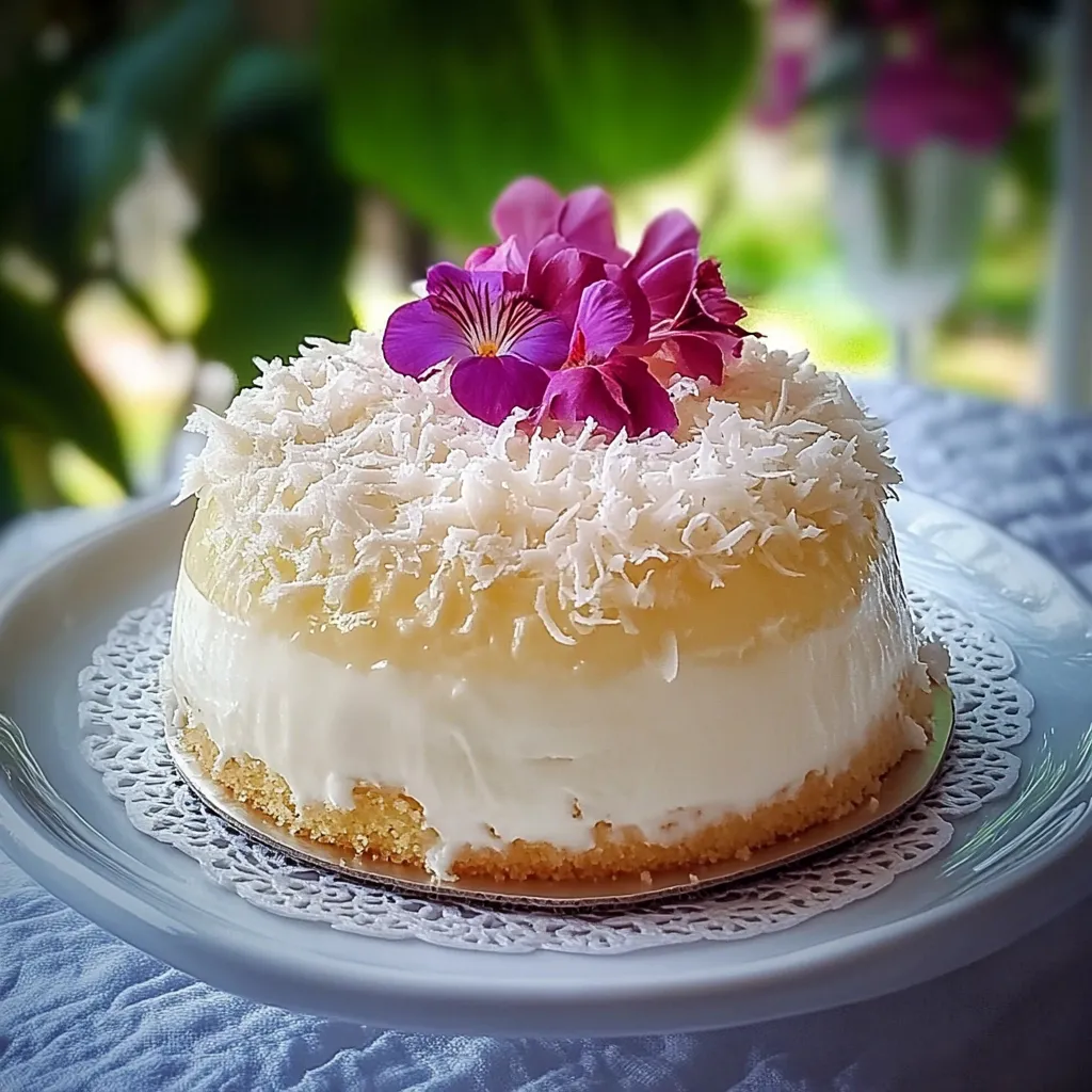 Une assiette blanche avec un gâteau dessus.