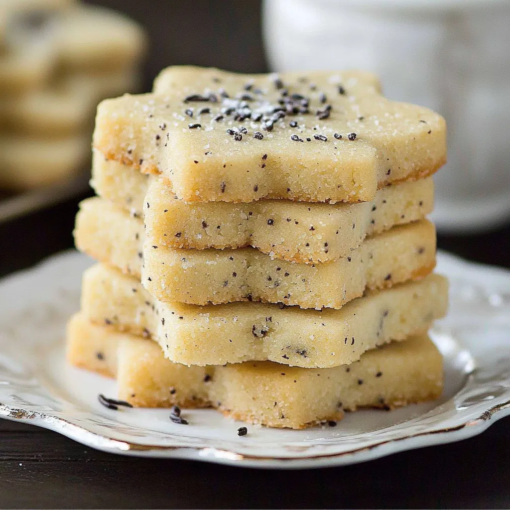 Pile de biscuits sur une assiette.