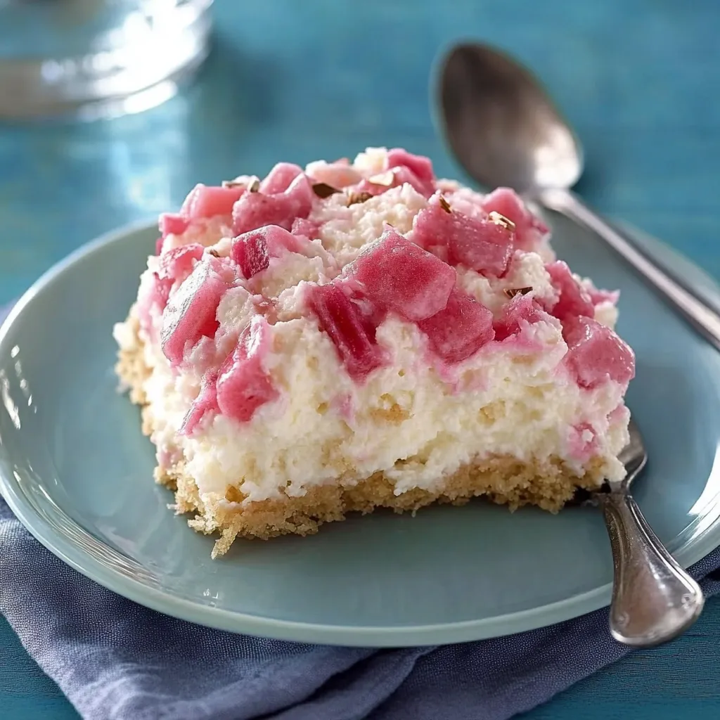 Une tranche de gâteau rose avec glaçage blanc.