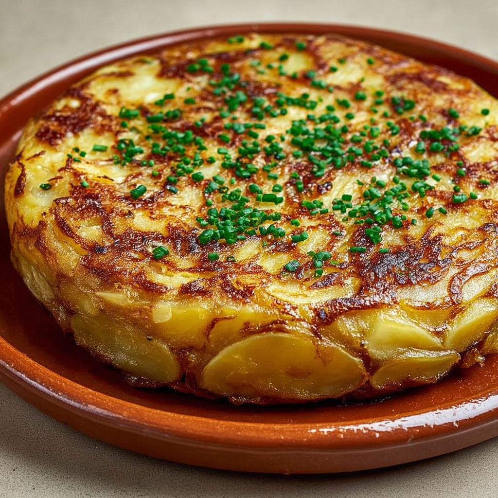Tarte pommes et épinards joliment présentée sur un plateau en céramique.