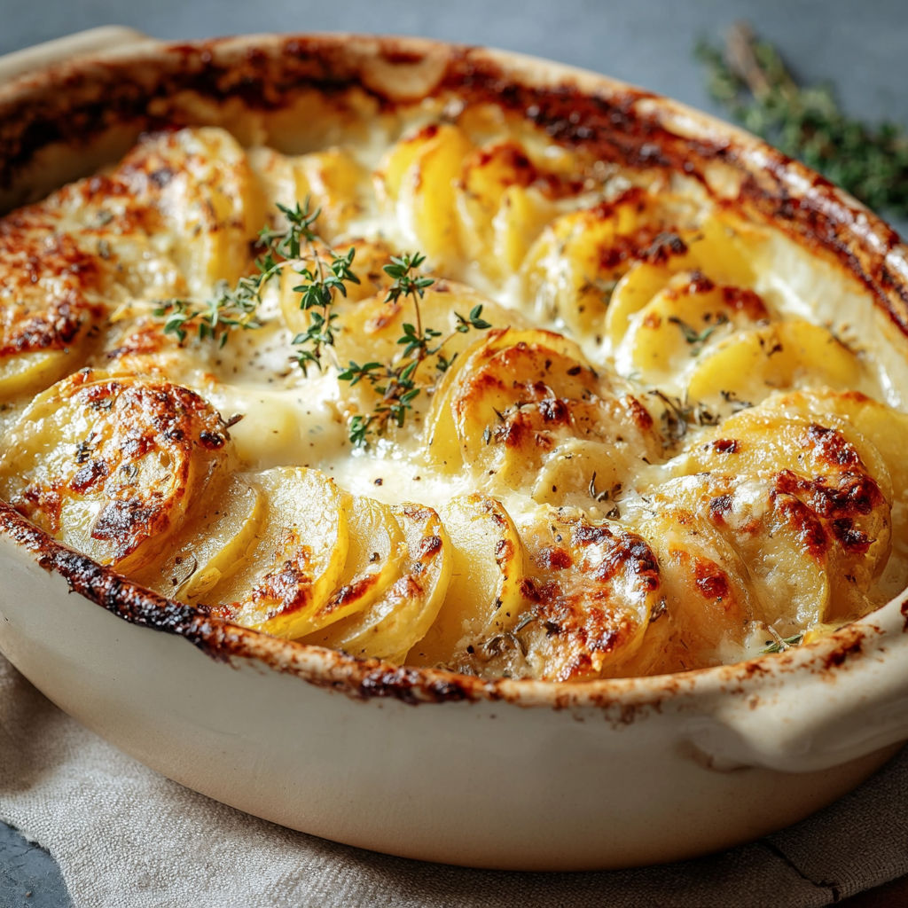 Une tourte pommes et épinards servie dans une assiette en céramique.
