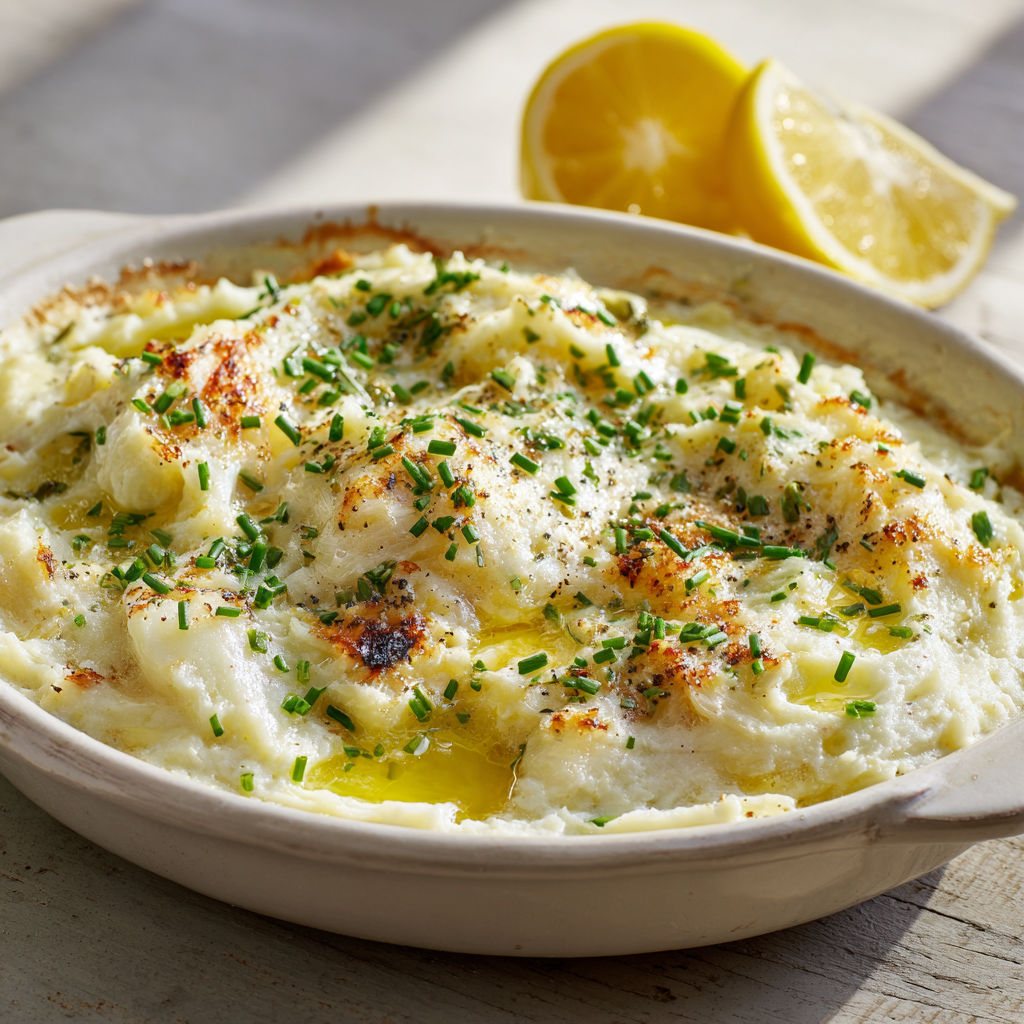 Tarte fine aux pommes et herbes, posée joliment sur une planche.