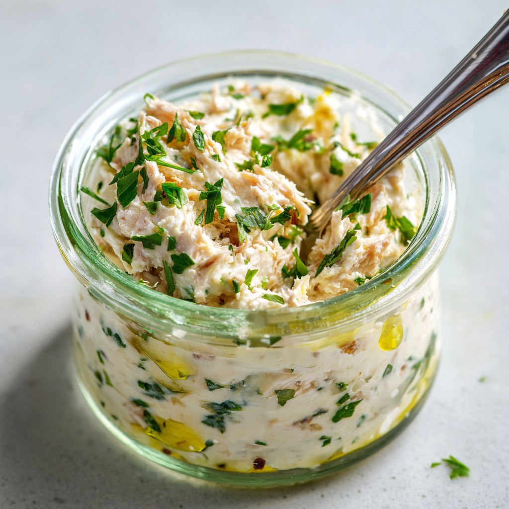 Un bol de guacamole garni d’herbes fraîches.