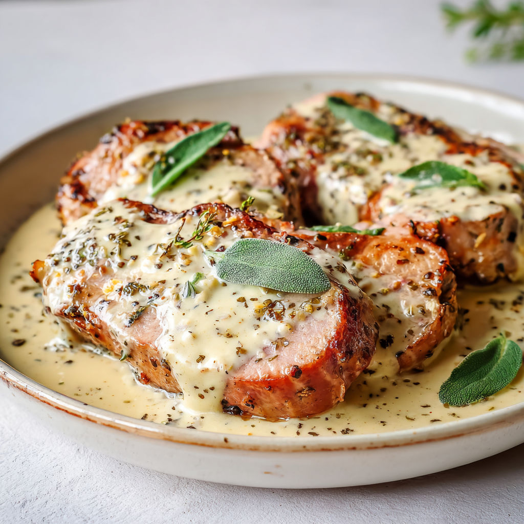 Du poulet en sauce légèrement relevée, servi dans un plat en faïence.