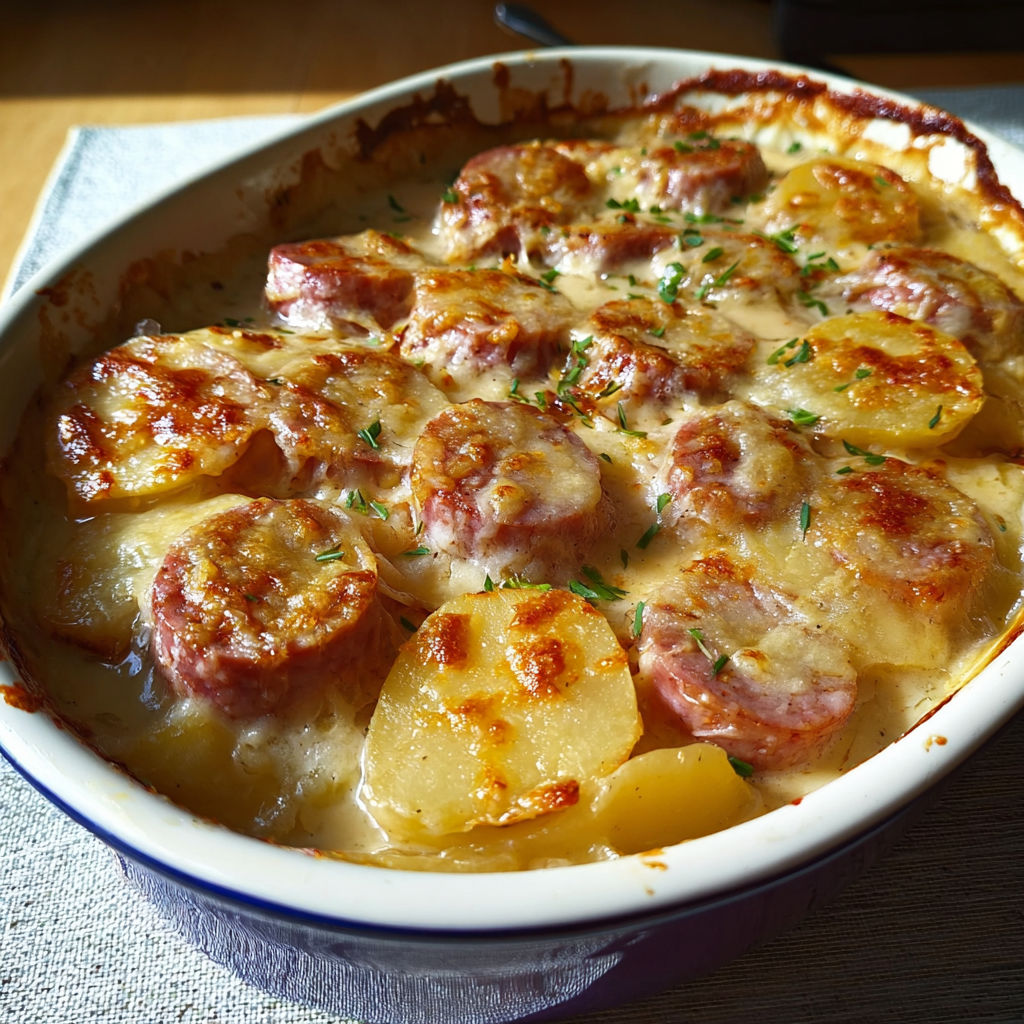 Un bon plat de Morbiflette de Franche-Comté servi dans un bol en verre.