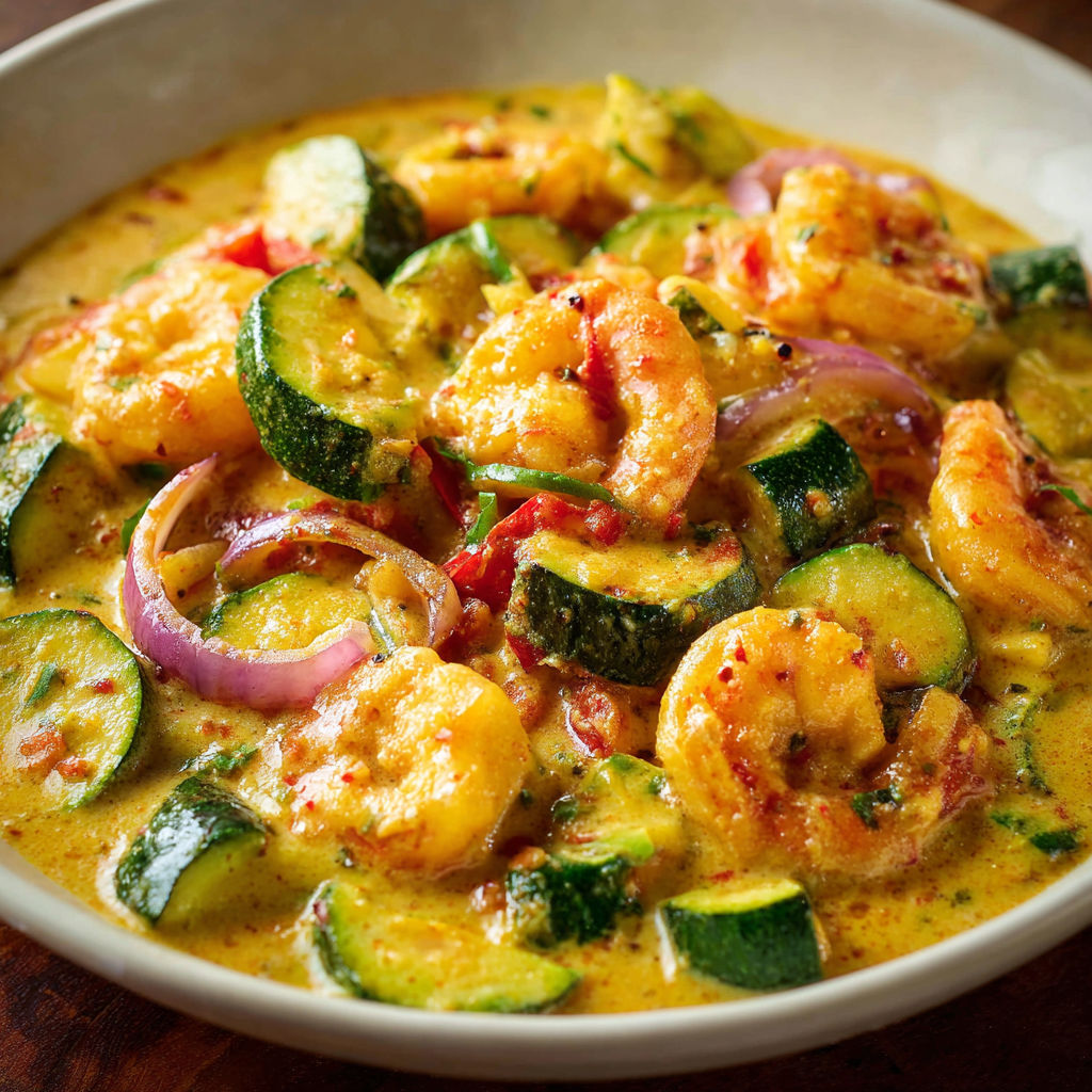 Un bol gourmand de légumes et crevettes irrésistibles.