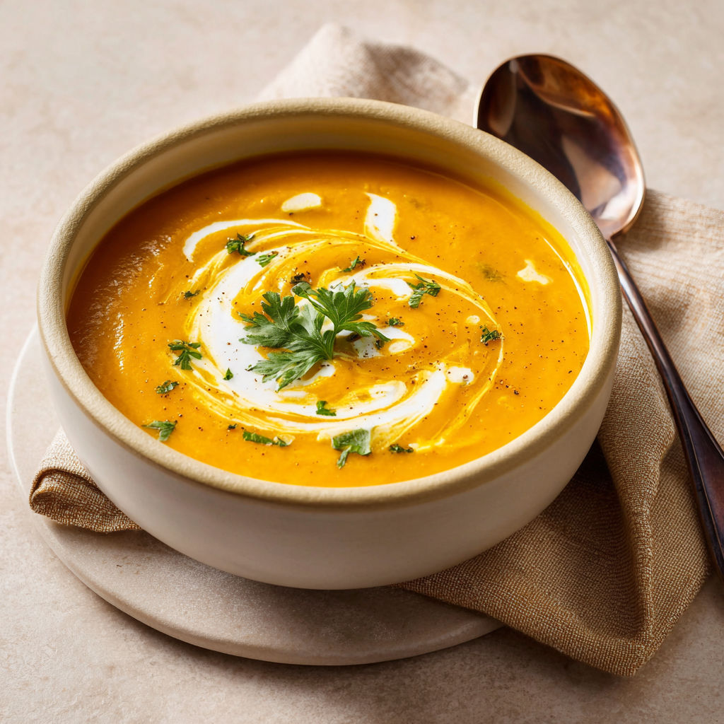 Velouté Crémeux Potimarron et Châtaignes gourmand