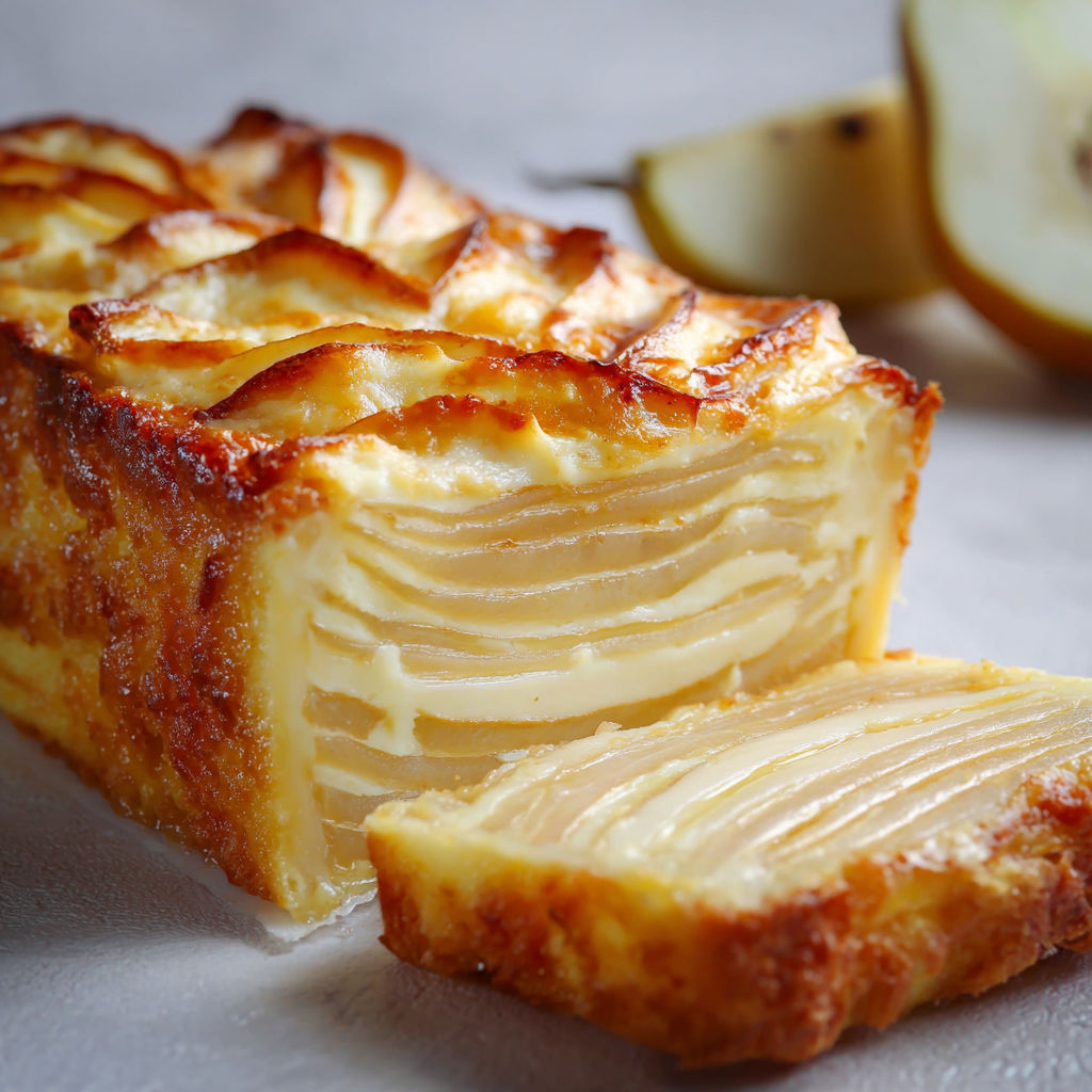 Délice Invisible aux Poires et Vanille.