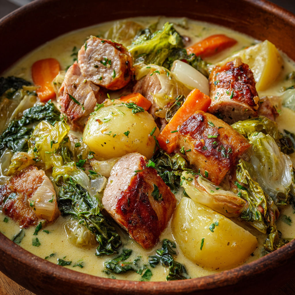 Cocotte paysanne Lorraine aux vrais parfums de la région.