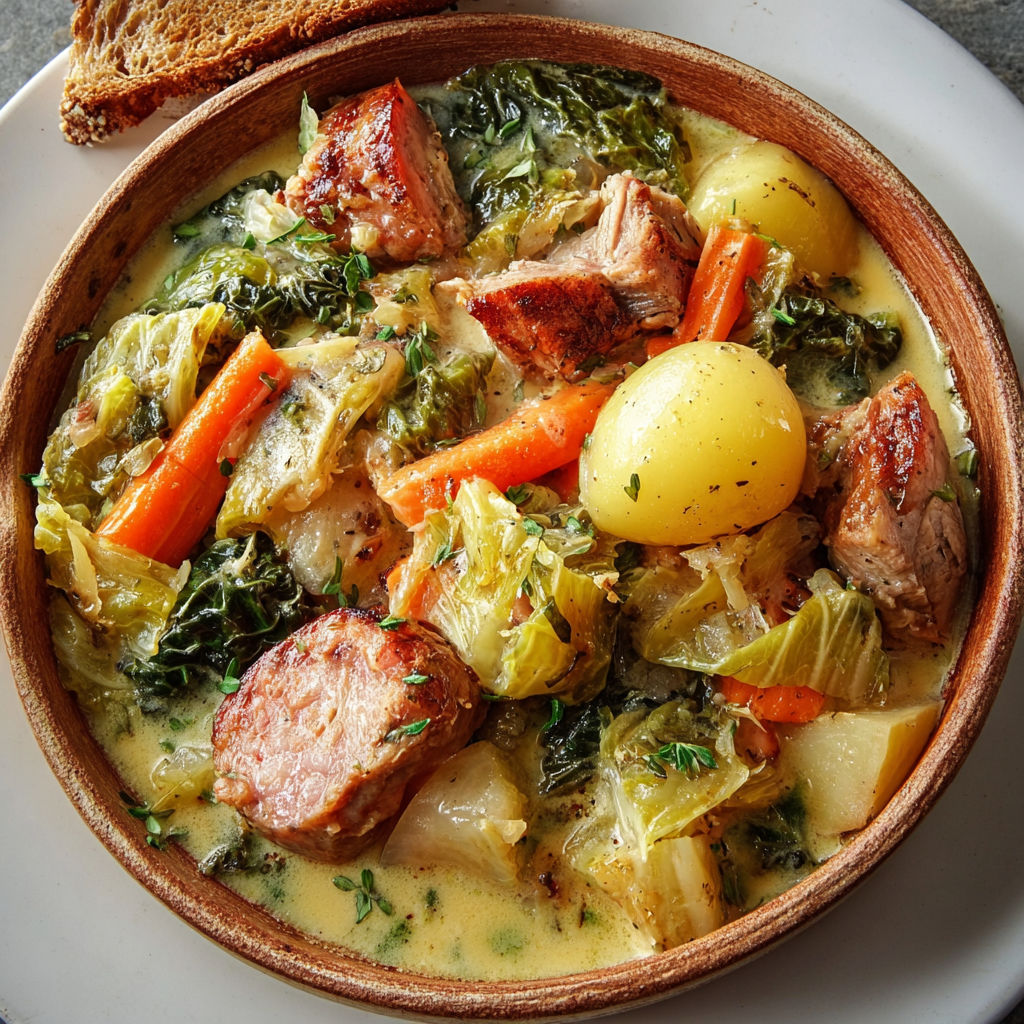 Potée Lorraine généreuse et pleine de souvenirs chaleureux.