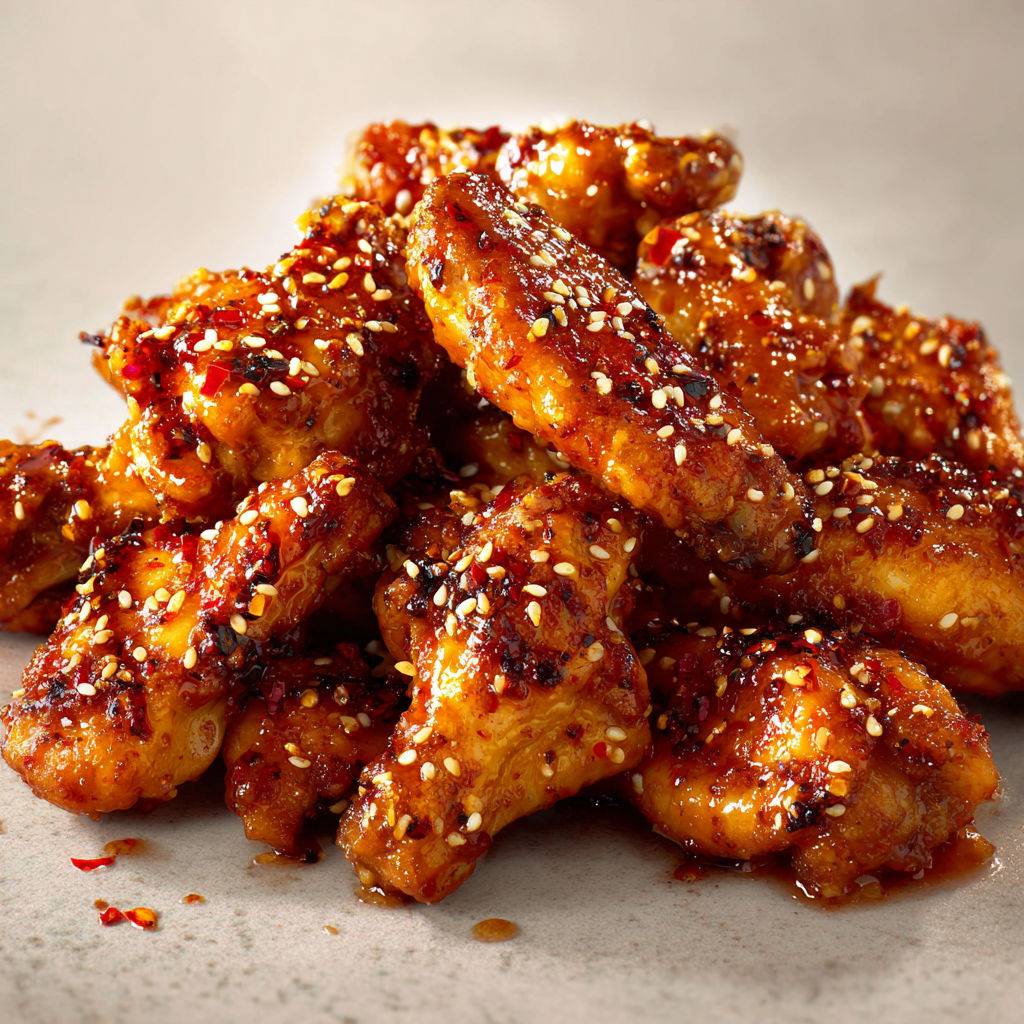 Ailes de Poulet Caramélisées au Miel et Citron