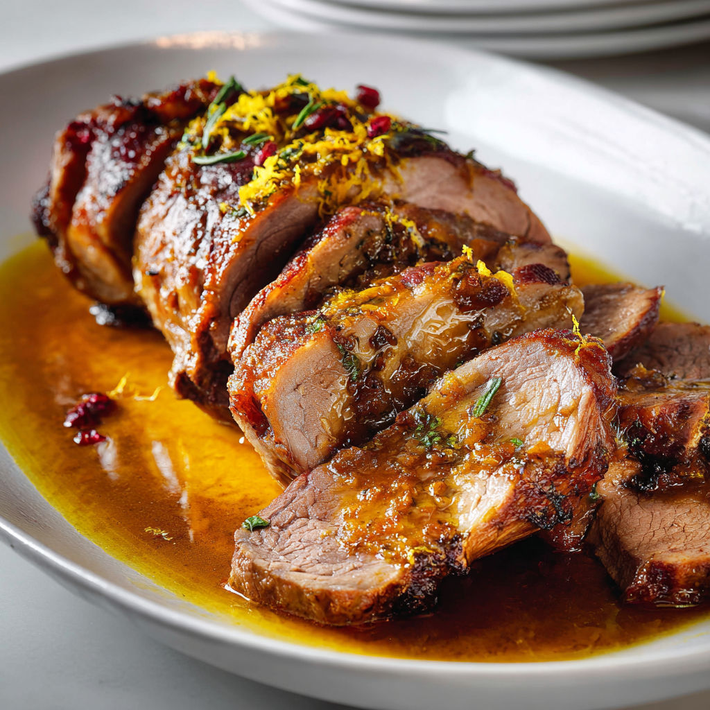 Rôti d’Agneau Ultra Fondant et Parfumé.