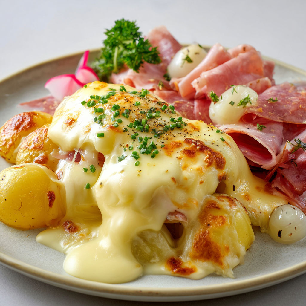 Raclette Fondante et Bonne Humeur à Partager.