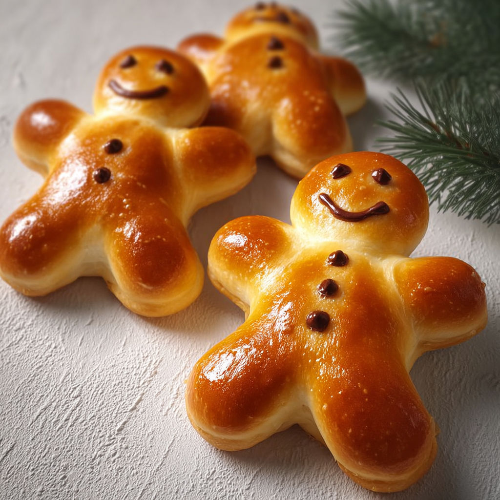 Manalas de Noël moelleux et dorés, tradition alsacienne à croquer.