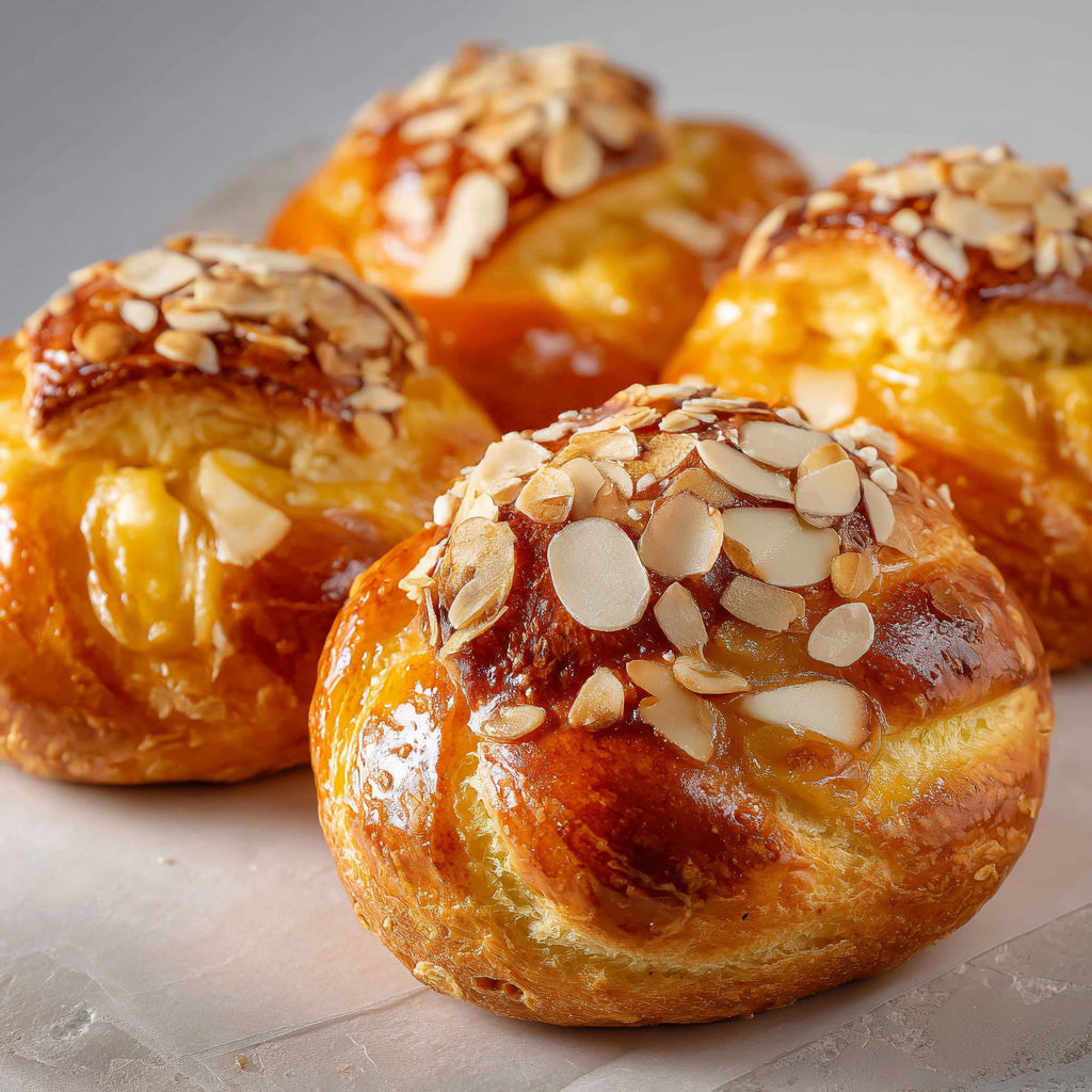 Brioche Moelleuse Pommes et Amandes, un Plaisir Fruité.
