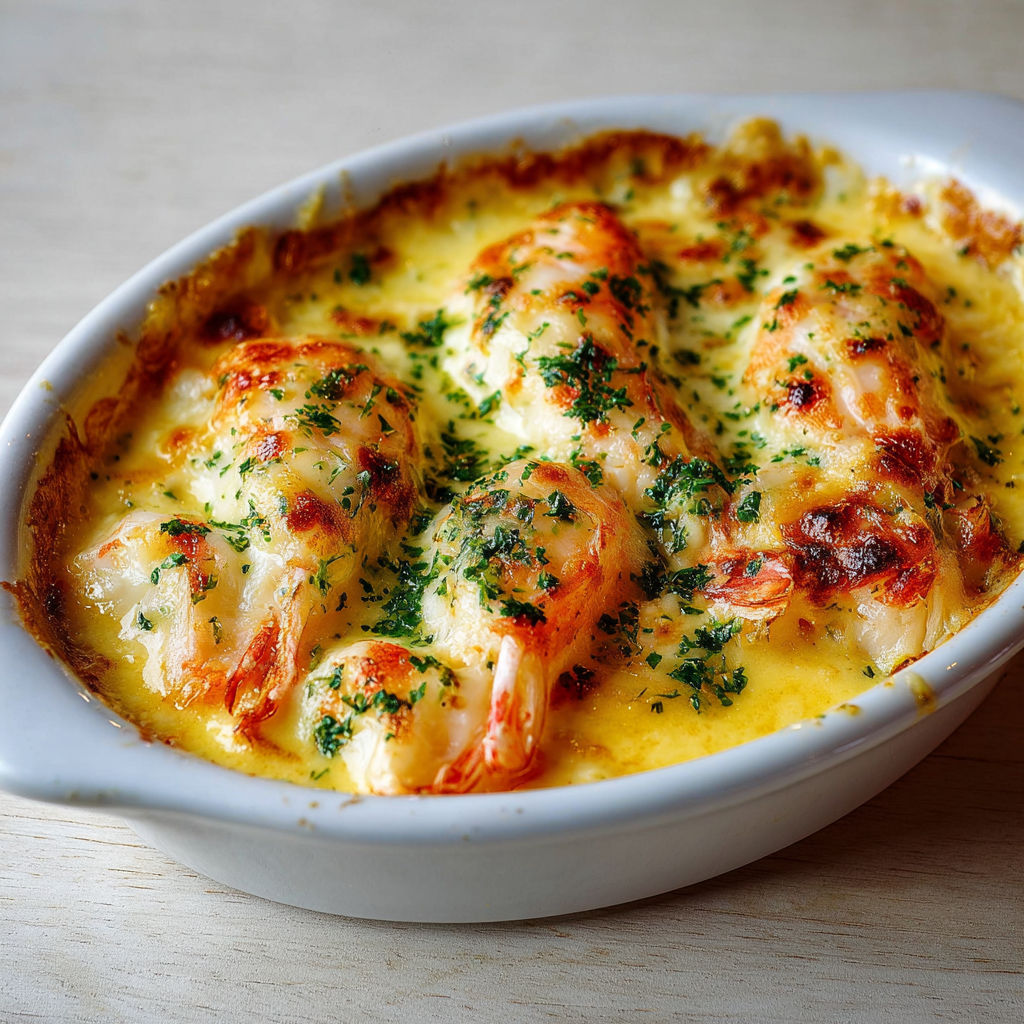 Langoustines Gratinées au Safran, Fondantes et Inoubliables.