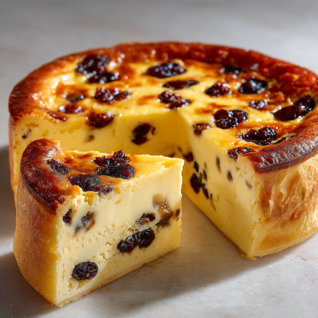 Far Breton aux Pruneaux Crémeux et Senteur Vanille.