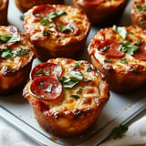 Muffins Pizza Profonds