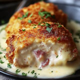 Savoureux Poulet Cordon Bleu croustillant