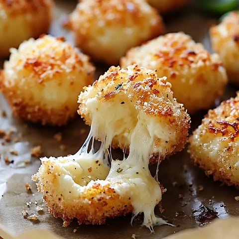 Bouchées Fromageuses Mozzarella Parmesan