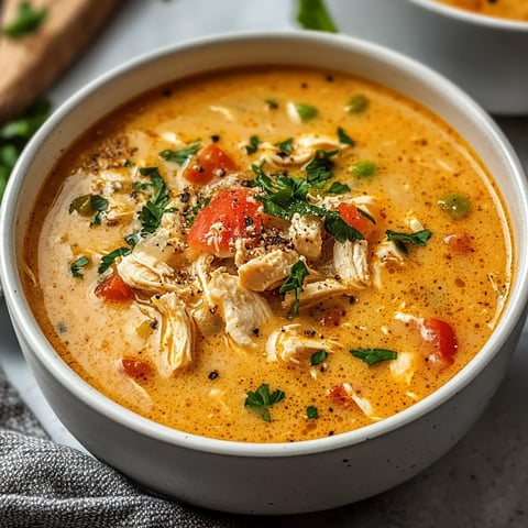 Savoureuse Soupe Poulet Cajun