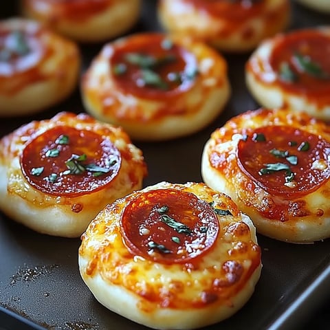 Savoureux Mini Pizzas