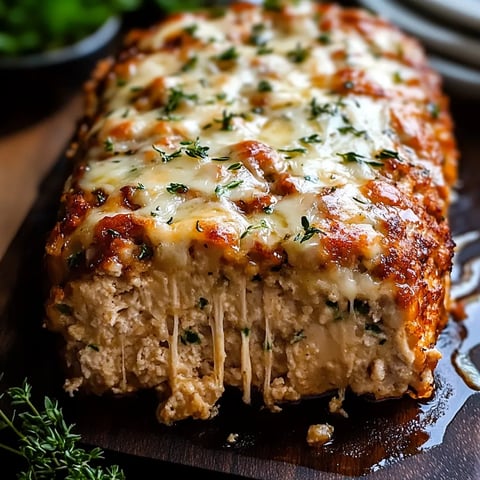 Un pain de poulet parmesan fondant et délicieux