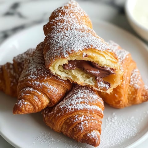 Croissants Beignets Frits