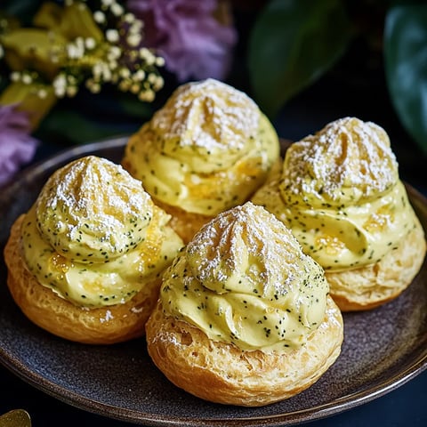 Choux Gourmands à la Passion