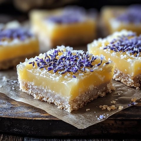 Un carré de gâteau avec des éclats violets dessus.