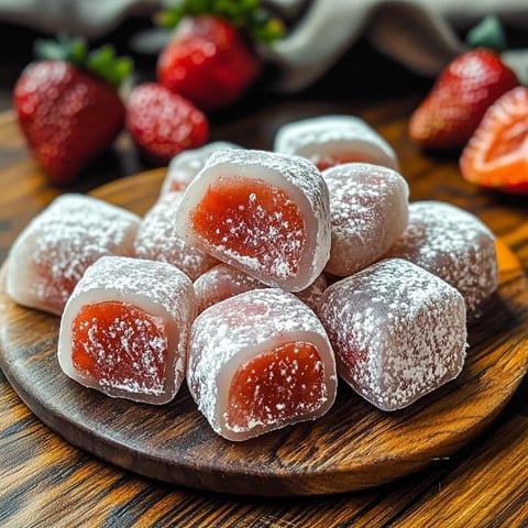 Une assiette de gâteau aux fraises.