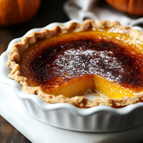 Une tarte avec une croûte caramélisée.