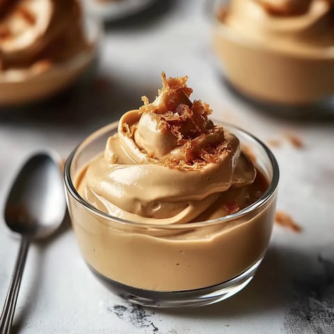 Un bol de glace chocolat avec une cuillère dedans.