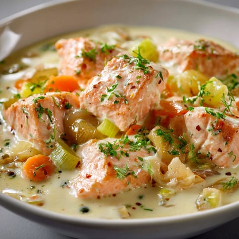 Prépare une blanquette de saumon sans galérer.