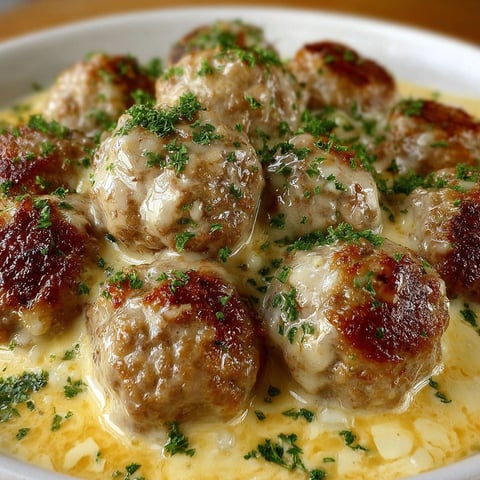 Boulettes super moelleuses nappées de beurre à l’ail, prêtes à déguster.